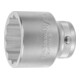 HOLEX 12-kant dop, 3/4 inch inch-uitvoering, Sleutelwijdte: 1.13/16inch-1