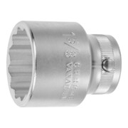 HOLEX 12-kant dop, 3/4 inch inch-uitvoering, Sleutelwijdte: 1.5/8inch