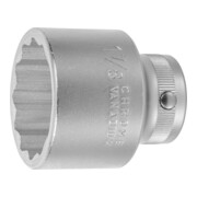 HOLEX 12-kant dop, 3/4 inch inch-uitvoering, Sleutelwijdte: 1.7/8inch