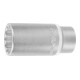 HOLEX 12-kant dop lang,1/2 inch inch-uitvoering, Sleutelwijdte: 1.1/8inch-1