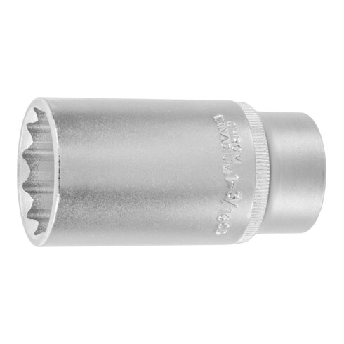HOLEX 12-kant dop lang,1/2 inch inch-uitvoering, Sleutelwijdte: 1.3/16inch
