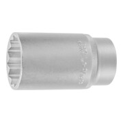 HOLEX 12-kant dop lang,1/2 inch inch-uitvoering, Sleutelwijdte: 1.5/16inch