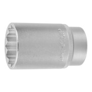 HOLEX 12-kant dop lang,1/2 inch inch-uitvoering, Sleutelwijdte: 1.7/16inch