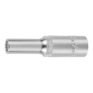 HOLEX 12-kant-Einsatz 3/8 Zoll, lang zöllige Ausführung, Schlüsselweite: 5/16Zoll