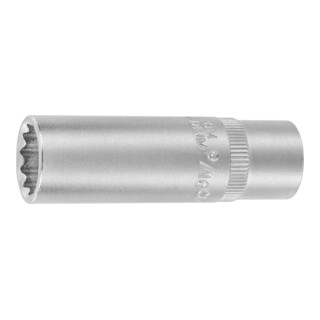 HOLEX 12-kant-Einsatz 3/8 Zoll, lang zöllige Ausführung, Schlüsselweite: 9/16Zoll