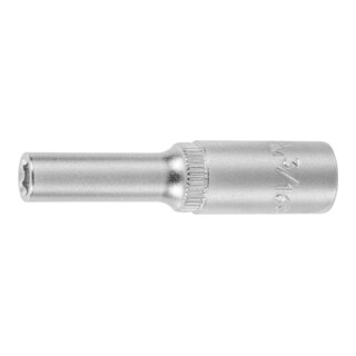 HOLEX 6-kant-Einsatz 1/4 Zoll, lang zöllige Ausführung, Schlüsselweite: 3/16Zoll