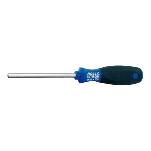 HOLEX 6-kant-Schraubendreher mit Kraftheft 2 mm gerade