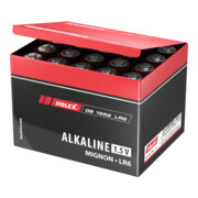 HOLEX Alkali-Mangan-Batterien LR6, 20 Stück
