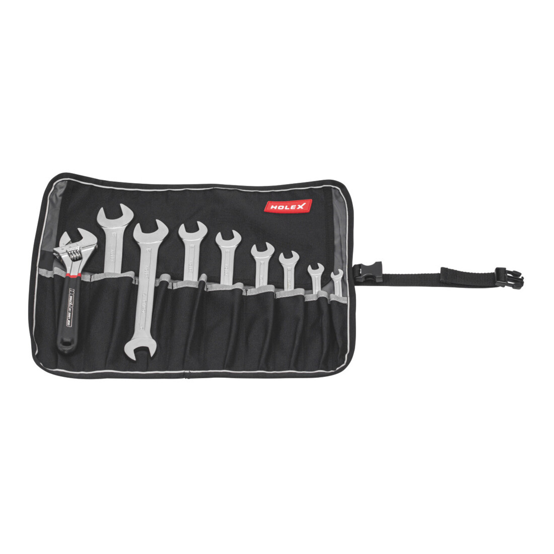 HOLEX Assortiment montagegereedschap, 9-delig in roltas voor gereedschap, Aantal delen: 9