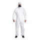 HOLEX Beschermingsoverall type 5/6, wit, Uniseks-maat: 3XL-1