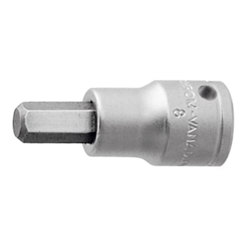 HOLEX 6-kant schroefbit, 3/8 inch, Zeskant: 10mm