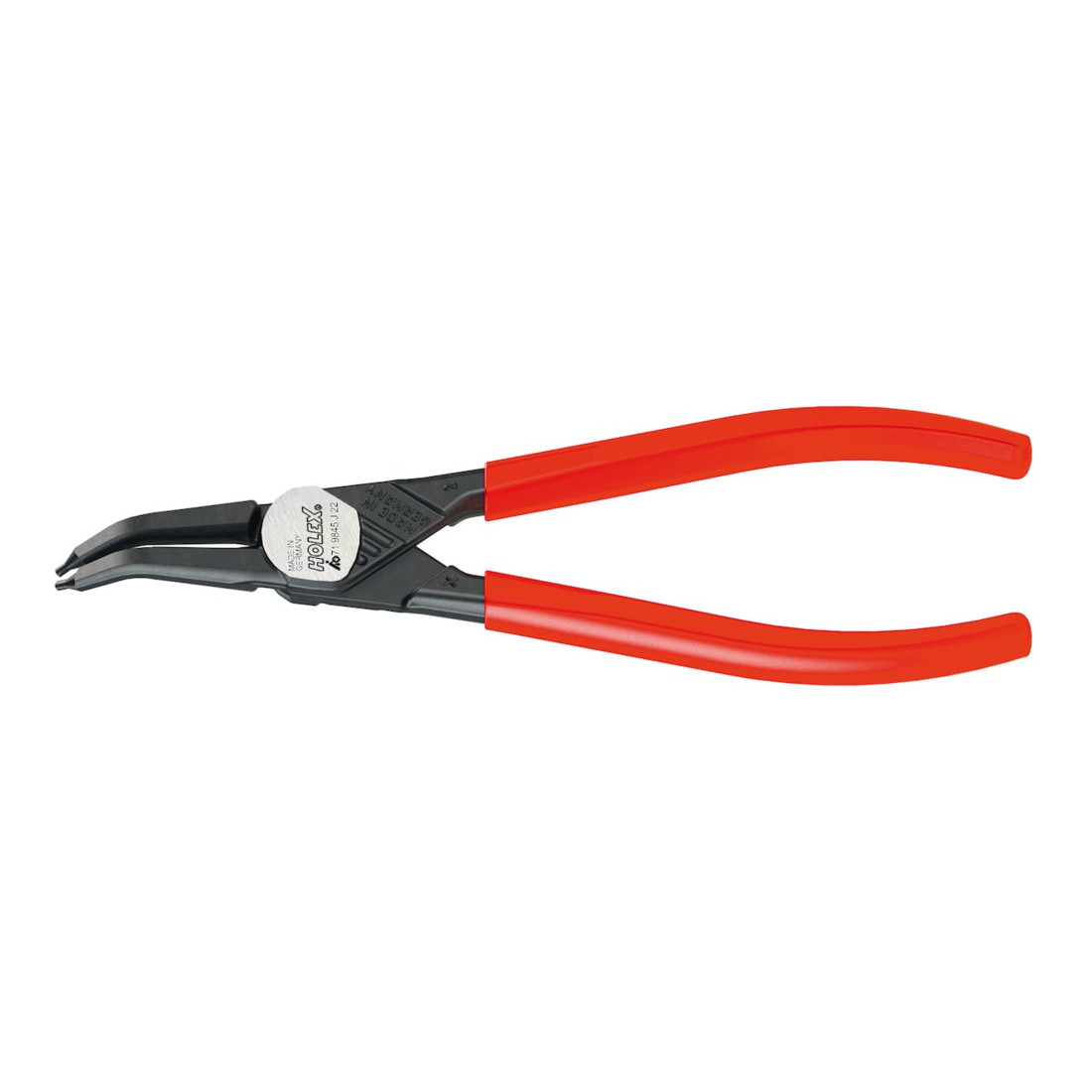 HOLEX Borgveertang 45° gebogen, Type: J3
