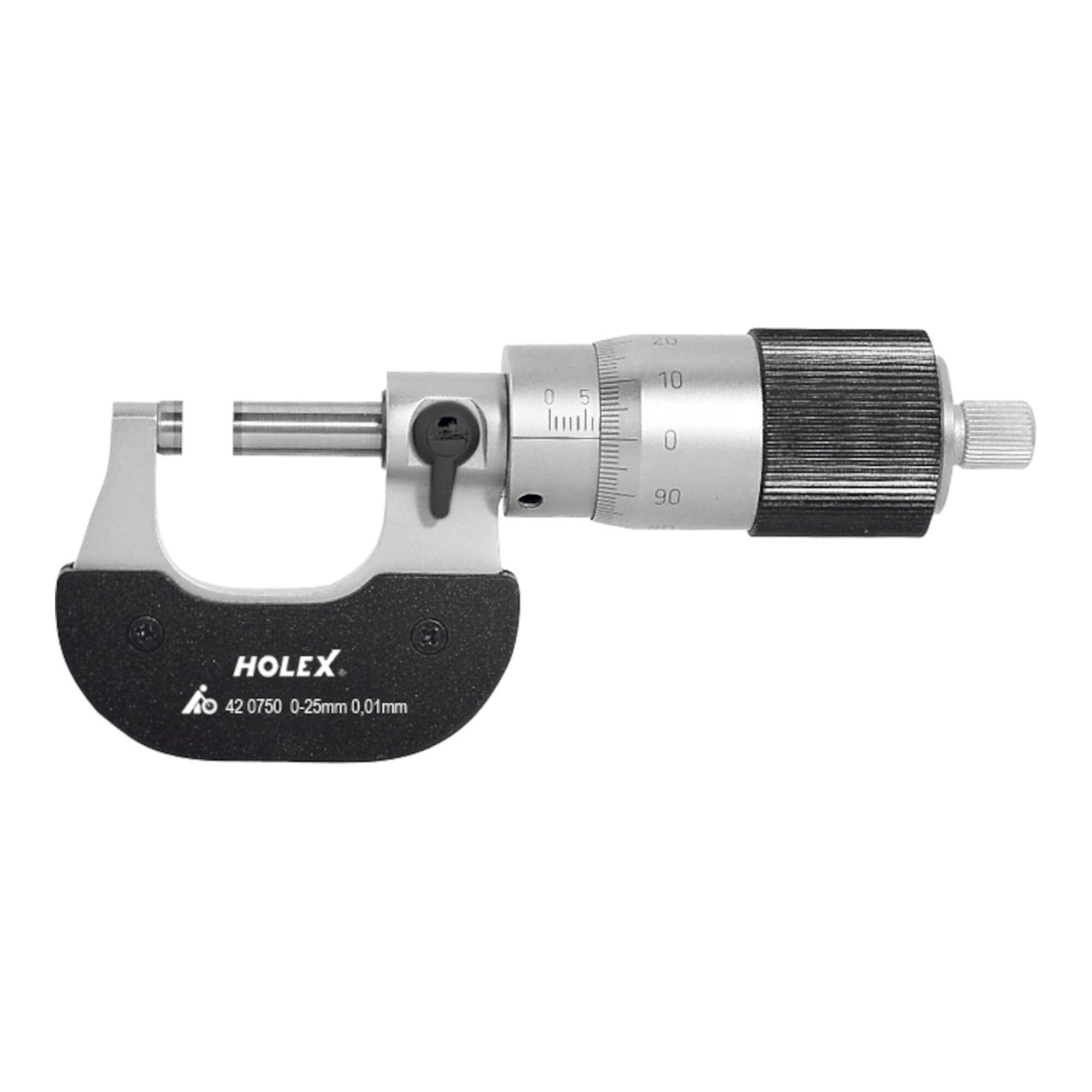 HOLEX Bügelmessschraube 100er-Teilung 75-100 mm