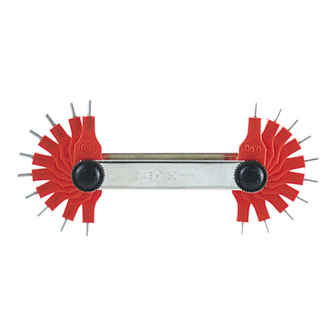 HOLEX Calibro per fori con punte in acciaio, Intervallo misurazione: 0,45-1,5mm
