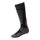Holex Chaussettes fonctionnelles, longues, noir / rouge / gris, Taille unisexe: 36-38-1