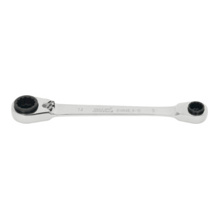 HOLEX Chiave a cricchetto quadrupla 4in1, Modello: 9-15