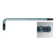 HOLEX Chiave maschio piegata per viti Torx testa sferoidale, Tx25-1
