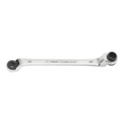 Chiave poligonale a doppio cricchetto HOLEX, a gomito profondo