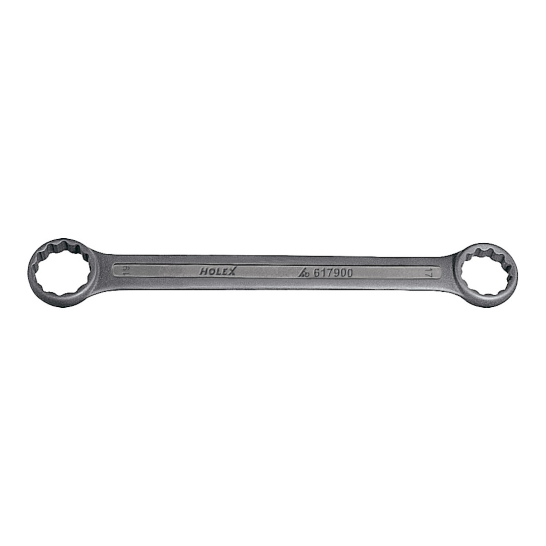 HOLEX Clé polygonale double, droite 18X19 mm
