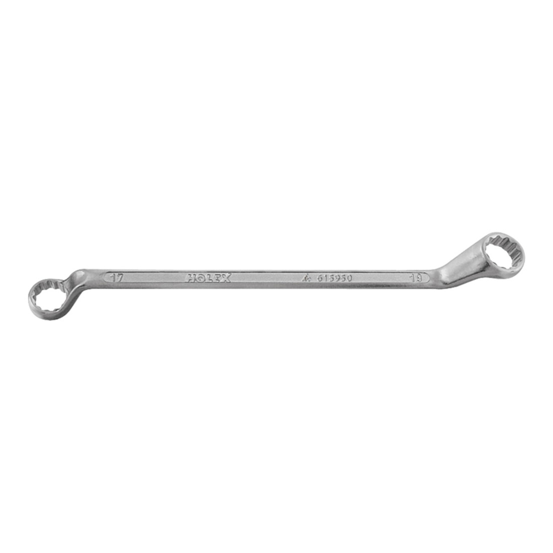 HOLEX Clé polygonale double, fortement contre-coudée 30X32 mm