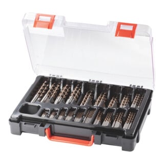 Holex CleverDrill Spiralbohrer-Satz HSS Nr. 114031 mit Kassette, Typ: 1-10C