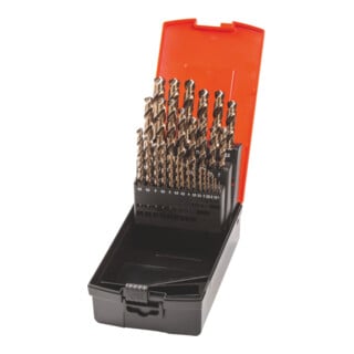 Holex CleverDrill Spiralbohrer-Satz HSS Nr. 114031 mit Kassette, Typ: 1-13KB