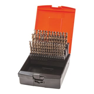 Holex CleverDrill Spiralbohrer-Satz HSS Nr. 114031 mit Kassette, Typ: 6-10