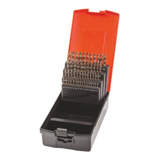 Holex CleverDrill Spiralbohrer-Satz HSS Nr. 114031 mit Kassette, unbeschichtet, Typ: 1-6