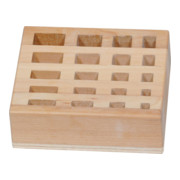 HOLEX coffret de rechange en bois pour supports parallèles S1