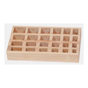 HOLEX coffret de rechange en bois pour supports parallèles S2