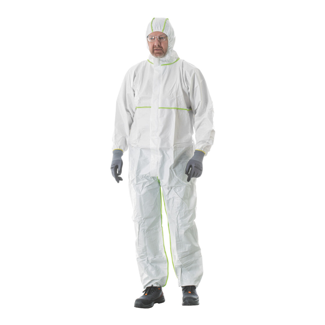 HOLEX Combinaison de protection type 4/5/6, blanc, Taille unisexe : 2XL