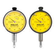 HOLEX Comparatore di precisione di piccole dimensioni antiurto, Intervallo misurazione/ØCassa: 5/40mm-1