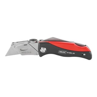 HOLEX Cuttermessen met inklapbaar lemmet, Totale lengte: 165mm