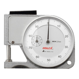 HOLEX Dickenschnellmesser mit Abhebetaste 0-10 mm