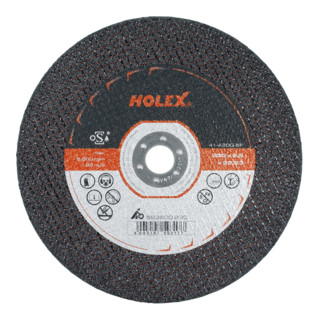 HOLEX Disco per troncatura extra sottile, dritto per acciaio