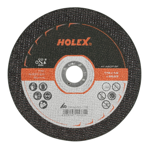 HOLEX Disco per troncatura extra SOTTILE, Disco Ø178mm