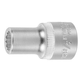 HOLEX Douille 12 pans, 1/2 pouce Version en pouces, Ouverture : 3/8pouce