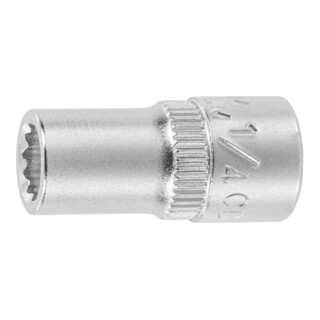 HOLEX Douille 12 pans, 1/4 pouce Version en pouces, Ouverture : 1/4pouce