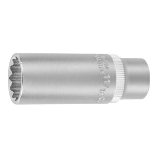 HOLEX Douille 12 pans 3/8 pouce, longue Version en pouces, Ouverture : 11/16pouce