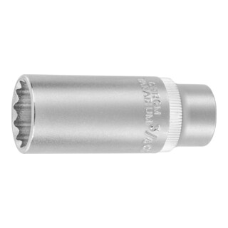 HOLEX Douille 12 pans 3/8 pouce, longue Version en pouces, Ouverture : 3/4pouce