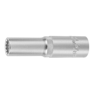 HOLEX Douille 12 pans 3/8 pouce, longue Version en pouces, Ouverture : 3/8pouce