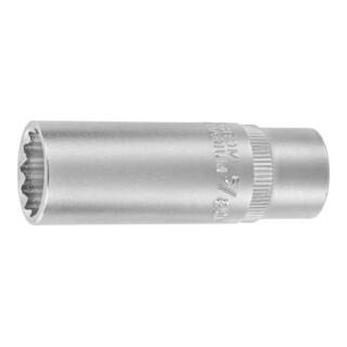 HOLEX Douille 12 pans 3/8 pouce, longue Version en pouces, Ouverture : 5/8pouce