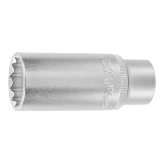 HOLEX Douille 12 pans longue, 1/2 pouce Version en pouces, Ouverture : 15/16pouce