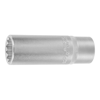HOLEX Douille 12 pans longue, 1/2 pouce Version en pouces, Ouverture : 3/4pouce