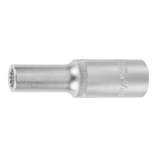 HOLEX Douille 12 pans longue, 1/2 pouce Version en pouces, Ouverture : 3/8pouce