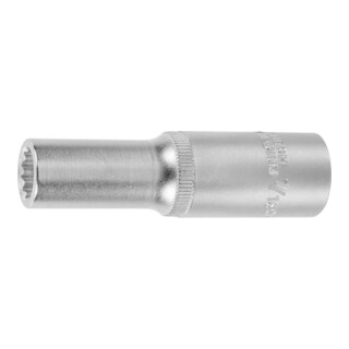 HOLEX Douille 12 pans longue, 1/2 pouce Version en pouces, Ouverture : 7/16pouce