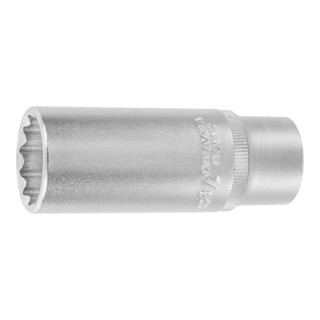 HOLEX Douille 12 pans longue, 1/2 pouce Version en pouces, Ouverture : 7/8pouce