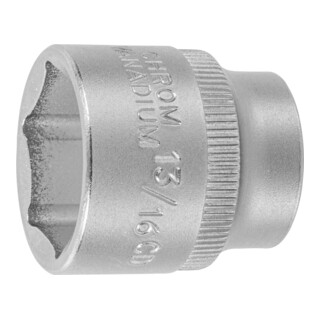 HOLEX Douille 6 pans 3/8 pouce Version en pouces, Ouverture : 13/16pouce