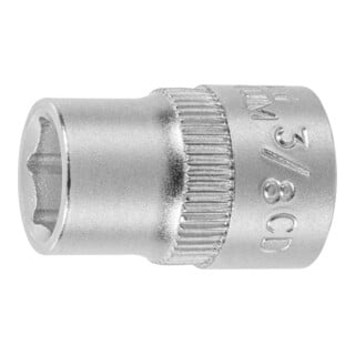 HOLEX Douille 6 pans 3/8 pouce Version en pouces, Ouverture : 3/8pouce