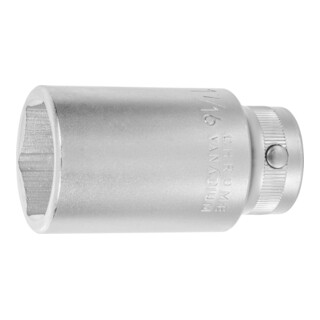 HOLEX Douille 6 pans longue, 3/4 pouce Version en pouces, Ouverture : 1.7/16pouce
